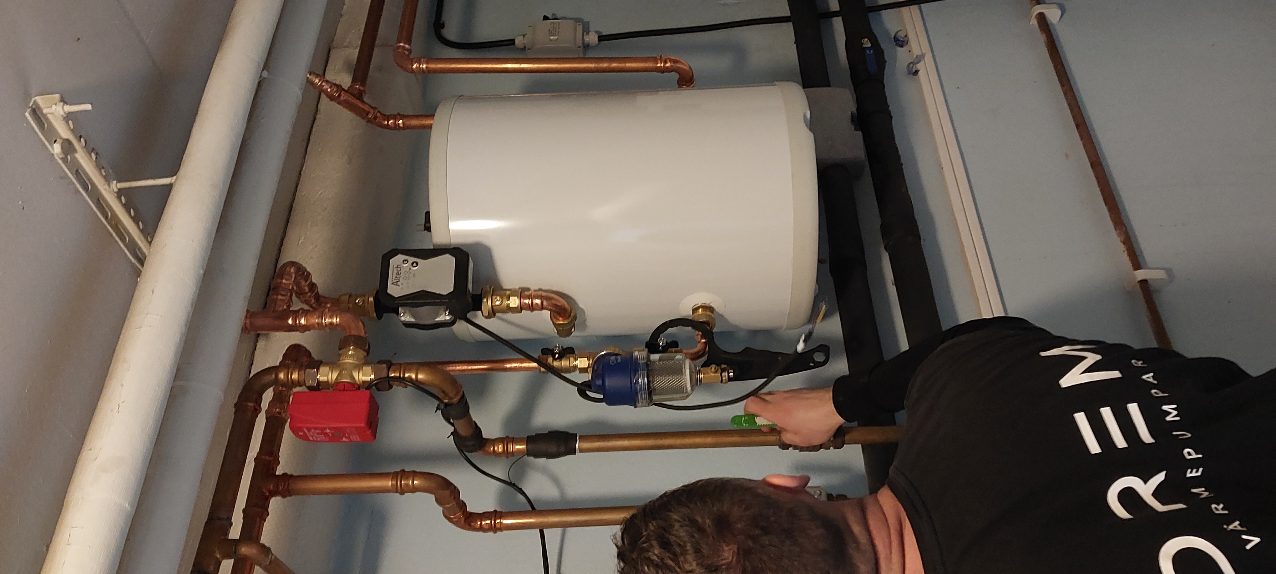 Pompa ciepła NIBE w nowym domu