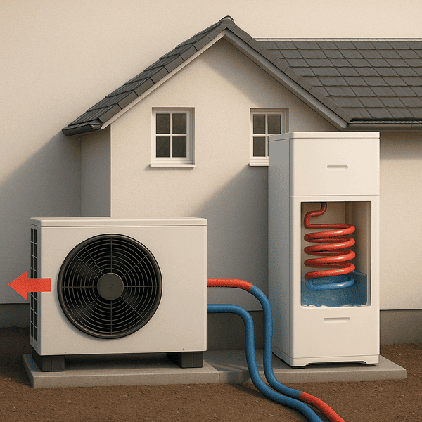 Pompa ciepła powietrze woda split Panasonic